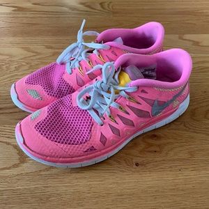 Nike Free 5.0 Running Shoes (Youth 6.5/Women's 8)